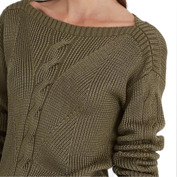 NWT Ralph Lauren Cable-Knit Cotton-Blend Sweater - Picture 6 of 14